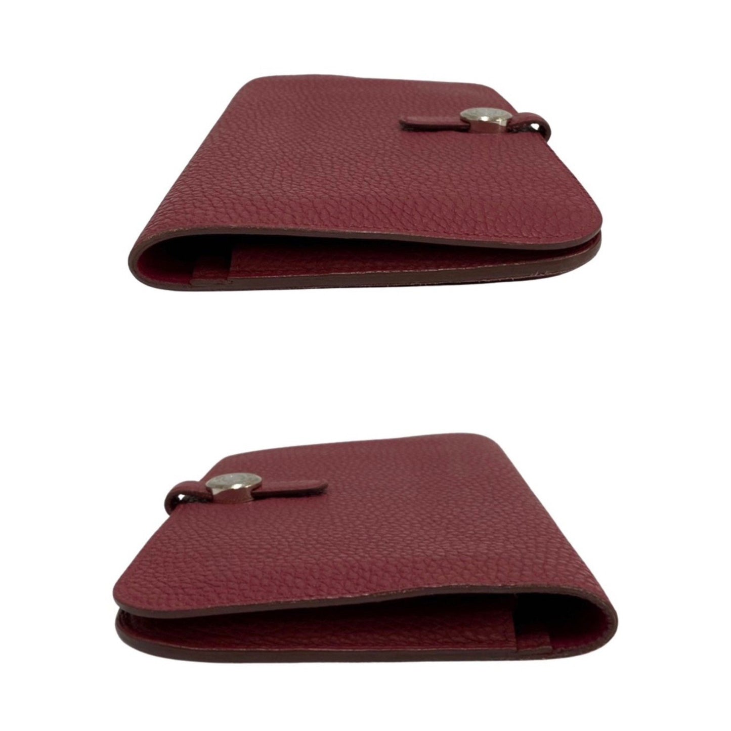 Hermès Dogon, Burgundy, Leather, wallet