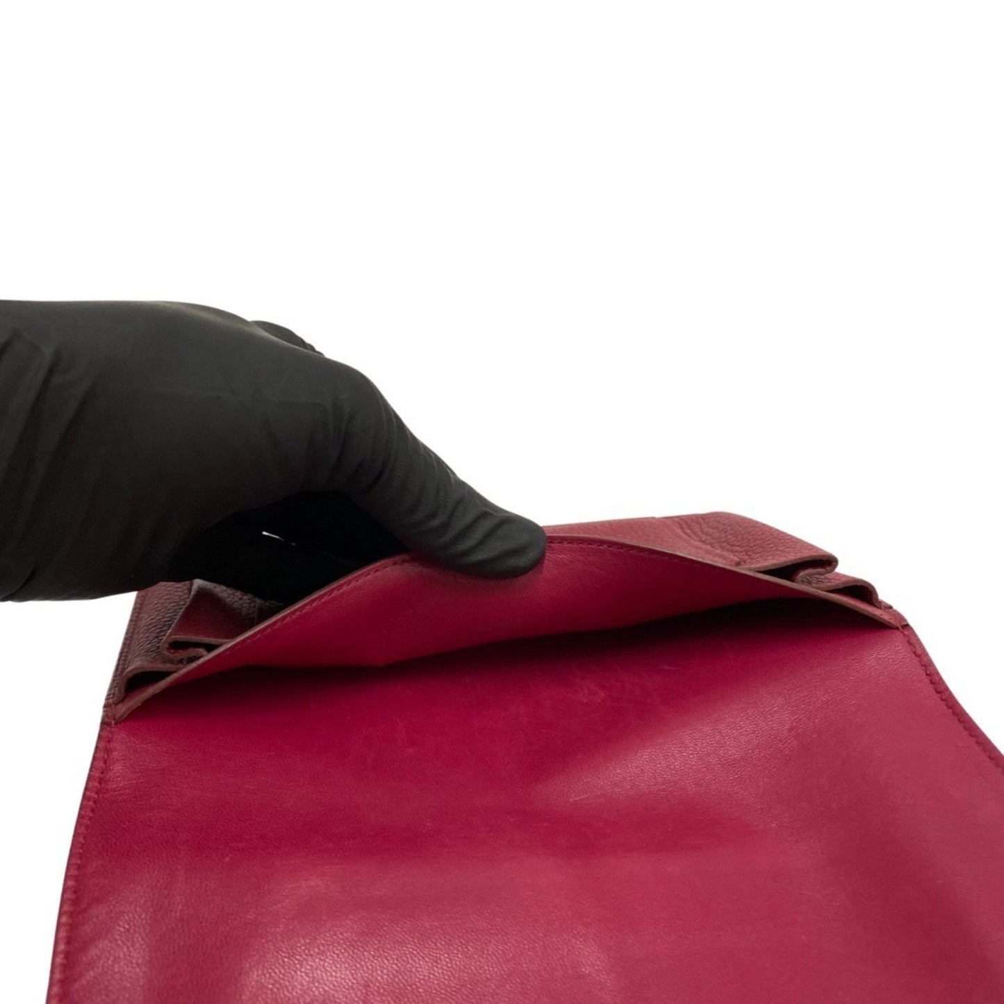 Hermès Dogon, Burgundy, Leather, wallet