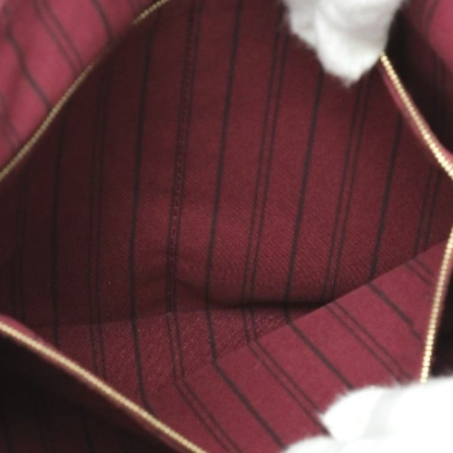 Louis Vuitton Lumineuse, Burgundy, Canvas, handbag