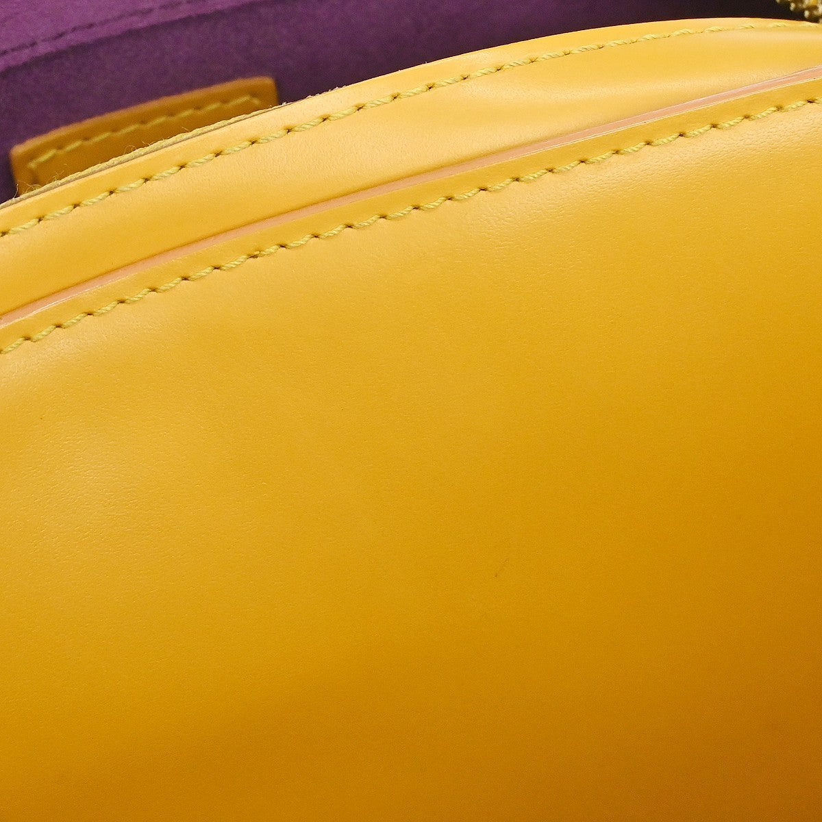 Louis Vuitton Pont Neuf Epi, Yellow, Leather, Handbag