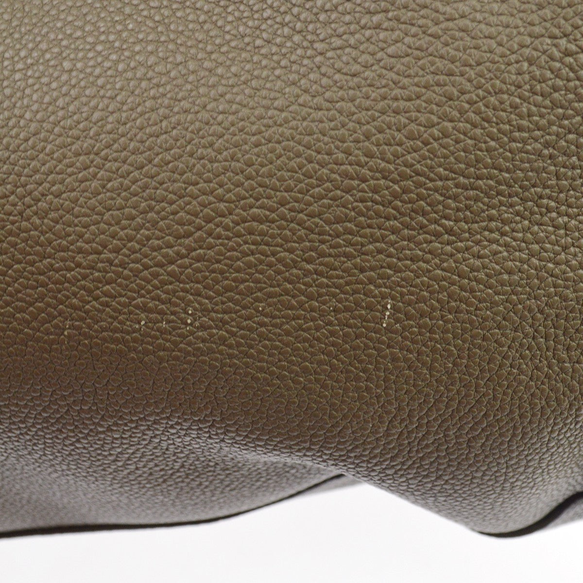 Celine Phantom Tie Cabas Leather, Gray, Leather, Tote Bag