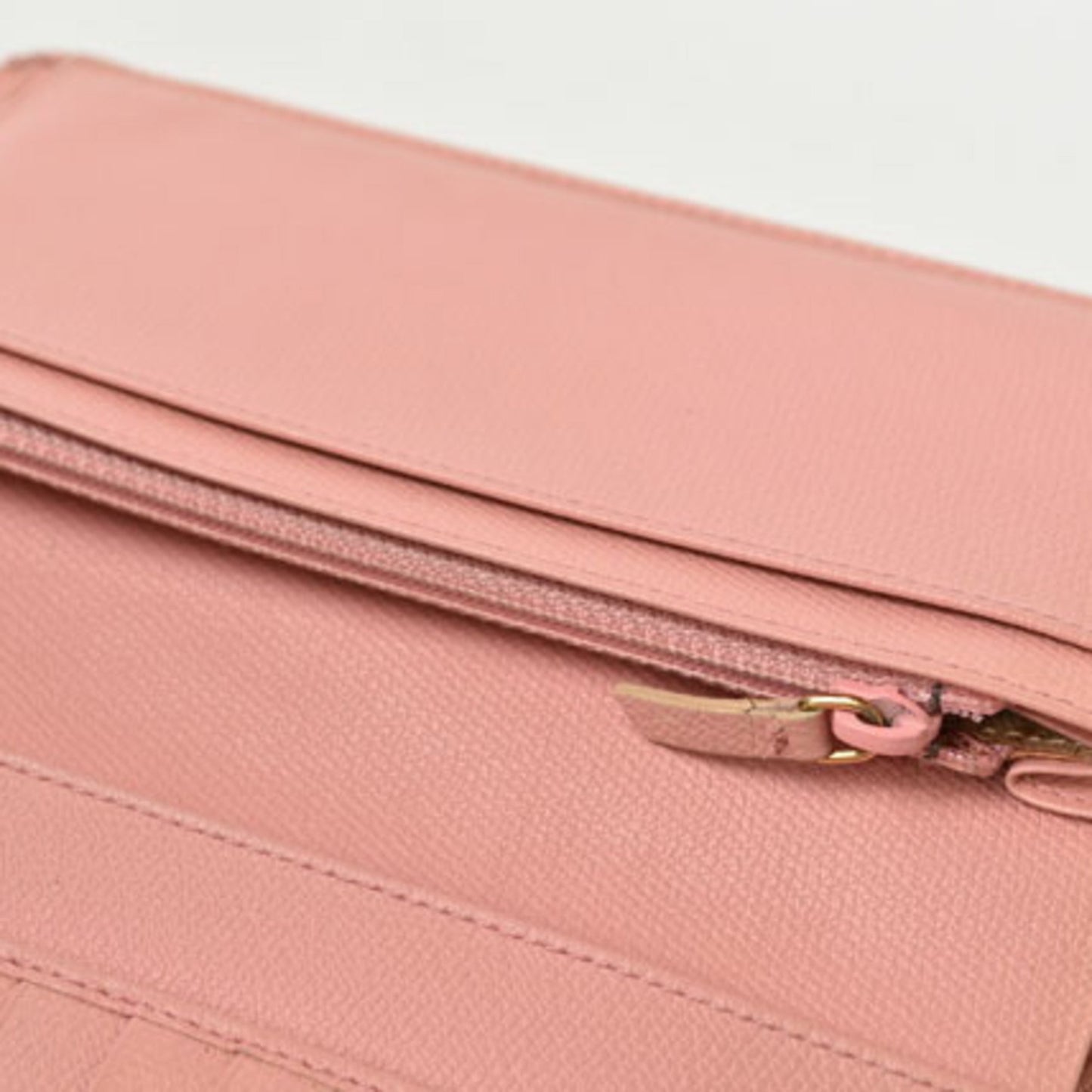 Chanel Coco Mark, Pink, Leather, wallet