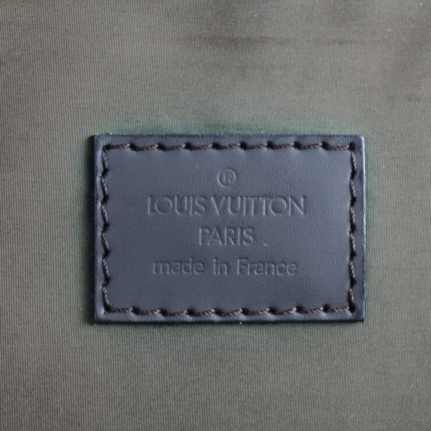 Louis Vuitton Geant, Black, Canvas, tote