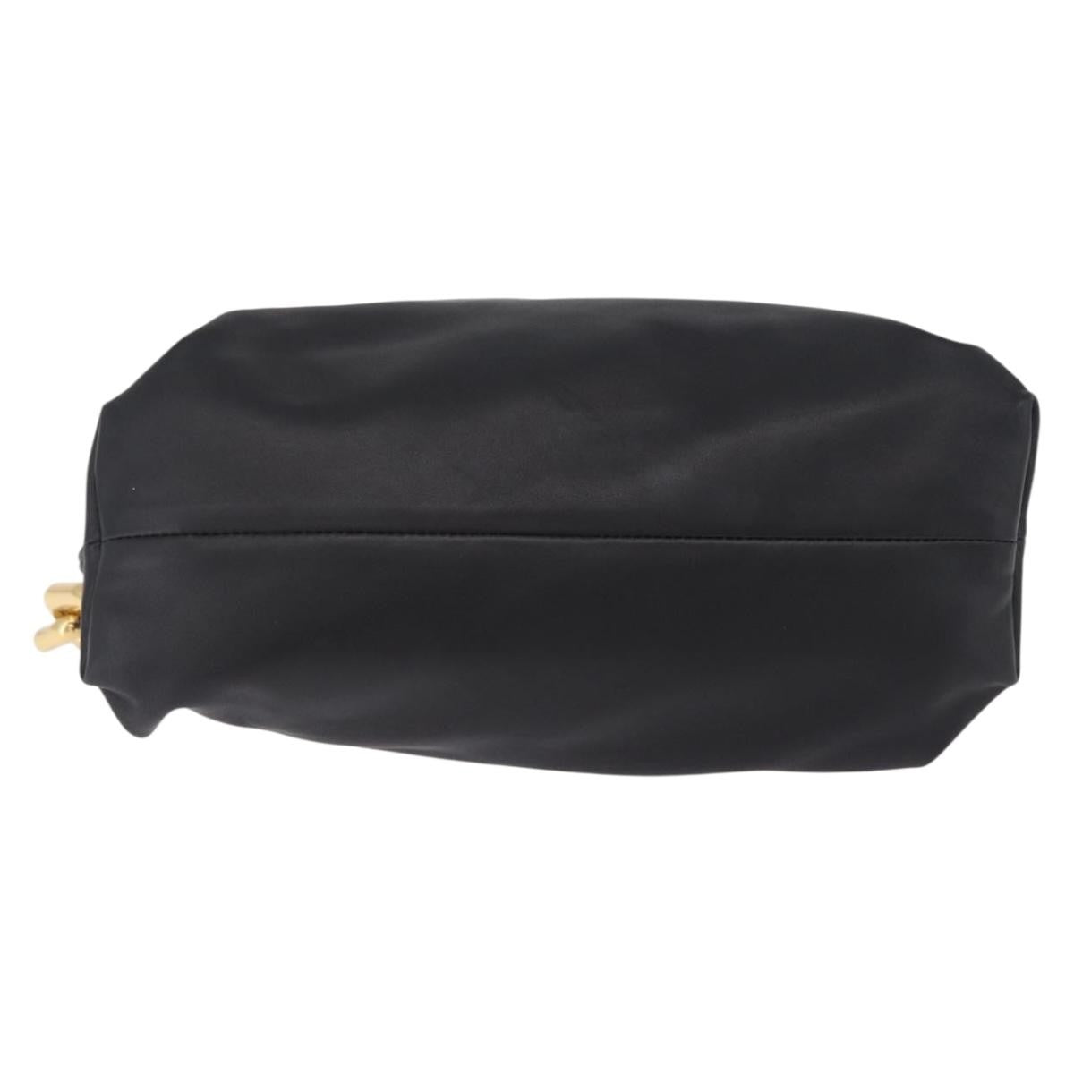 Bottega Veneta The Chain Pouch Leather, Black, Leather, Clutch
