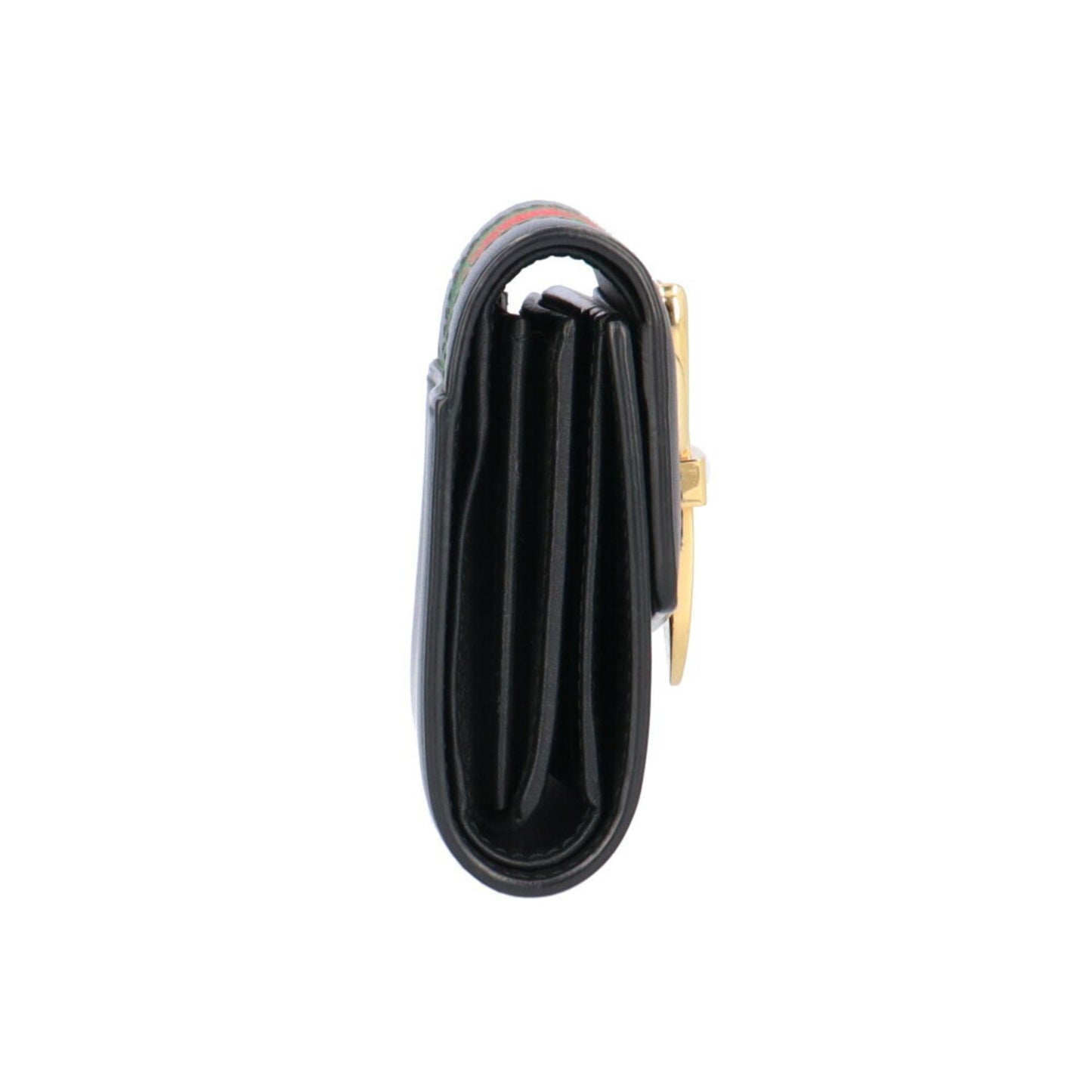Gucci Sylvie, Black, Leather, wallet