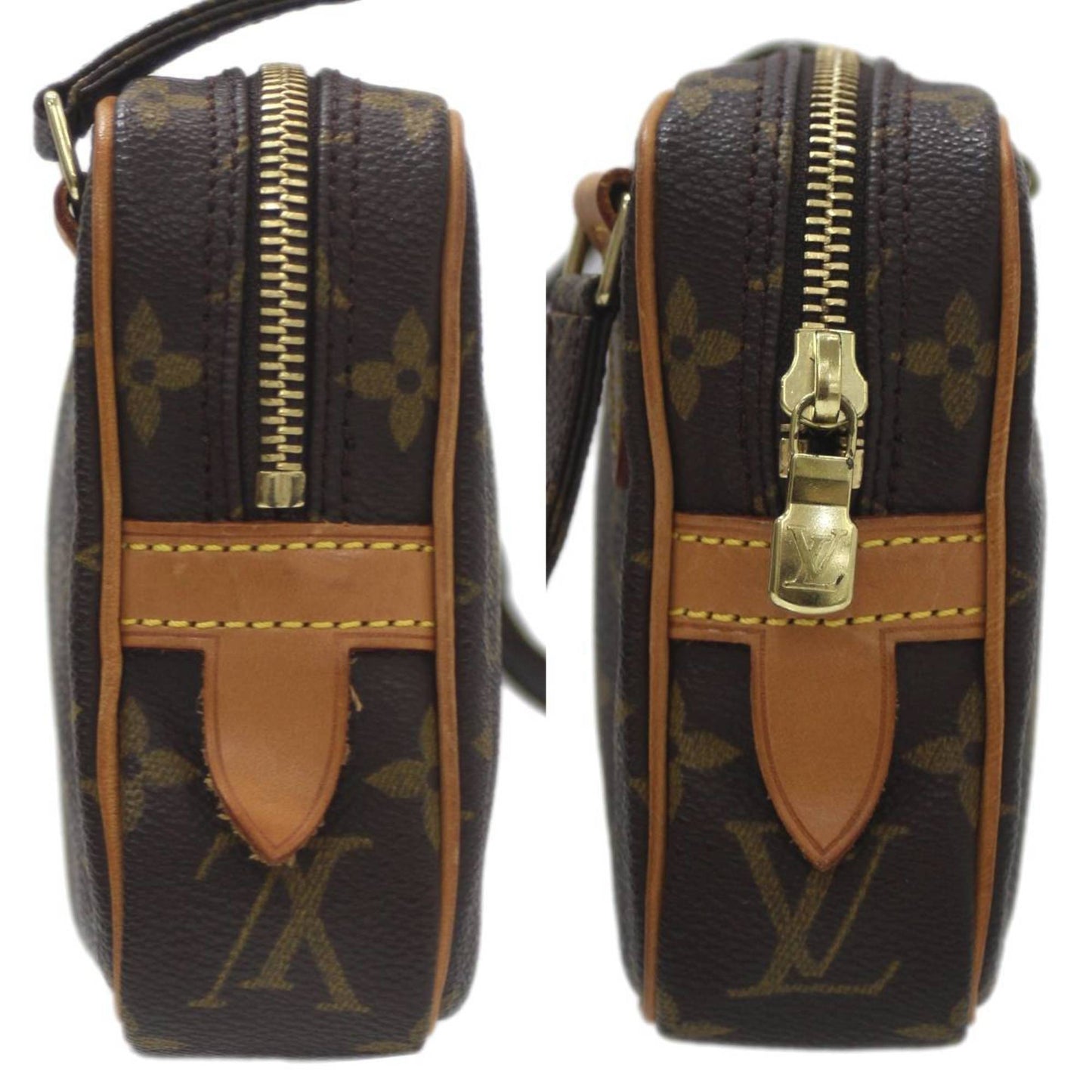 Louis Vuitton Marly, Brown, Canvas, shoulder