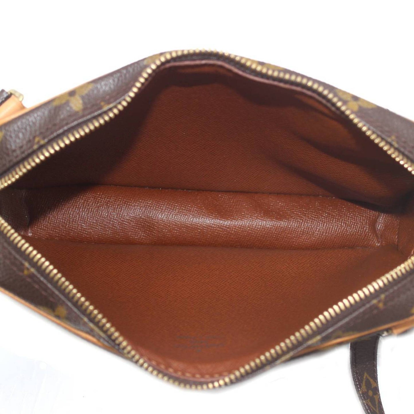Louis Vuitton Marly, Brown, Canvas, shoulder