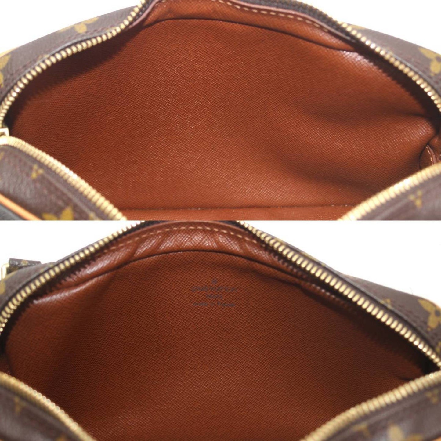 Louis Vuitton Marly, Brown, Canvas, shoulder