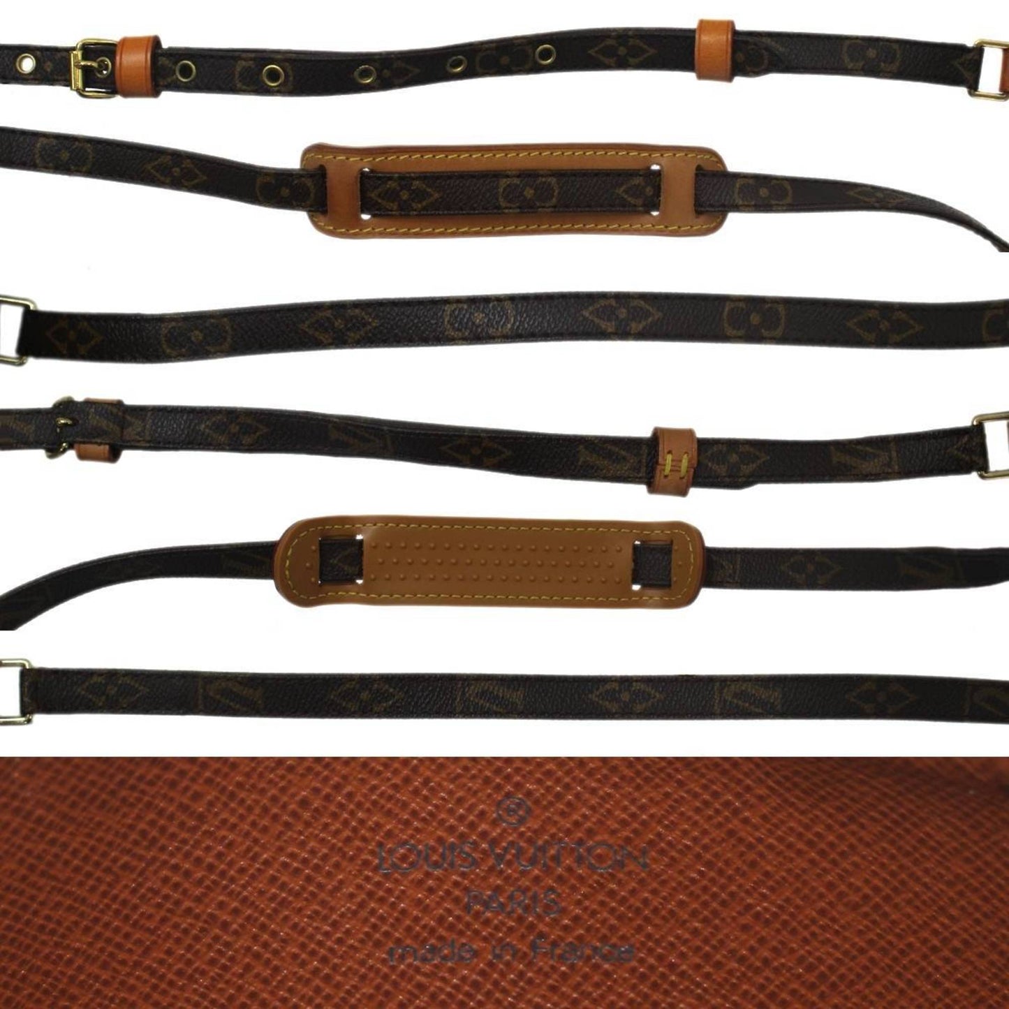 Louis Vuitton Marly, Brown, Canvas, shoulder