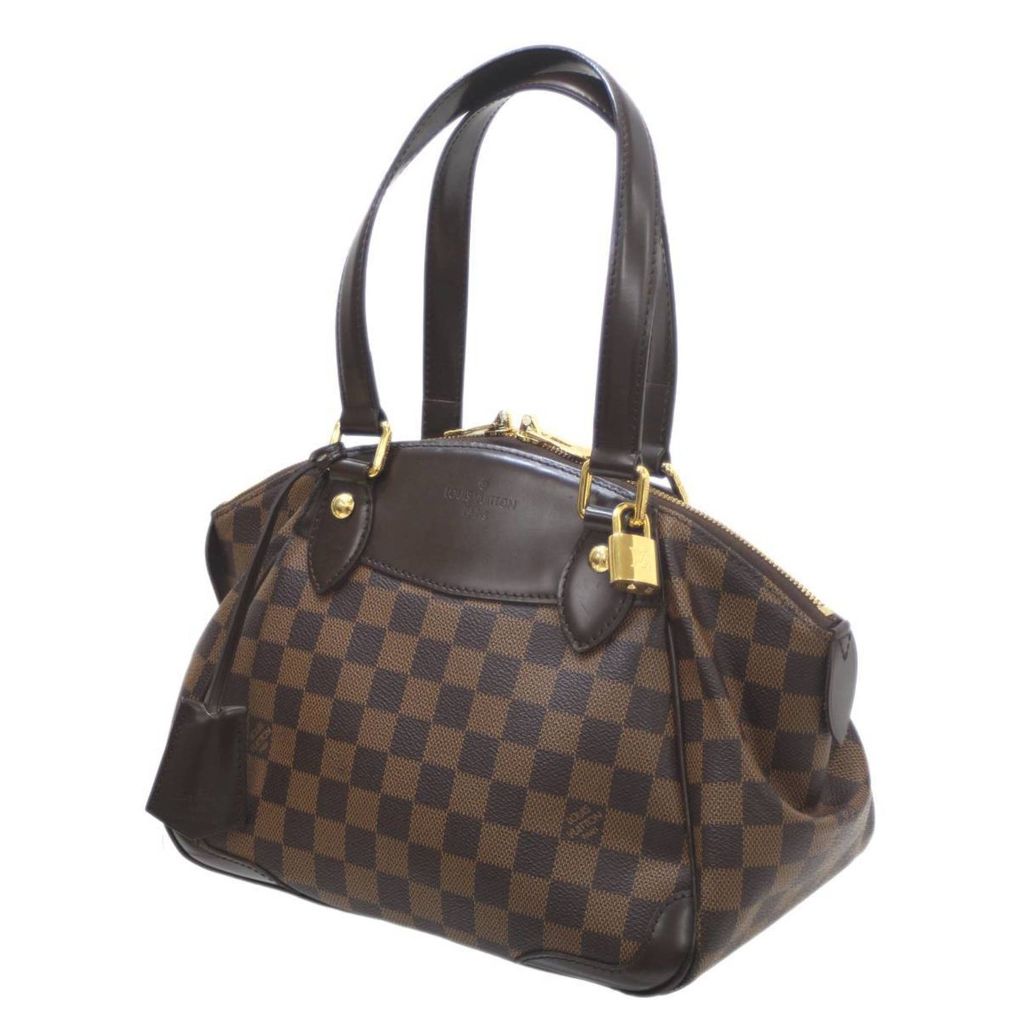 Louis Vuitton Verona, Brown, Canvas, handbag