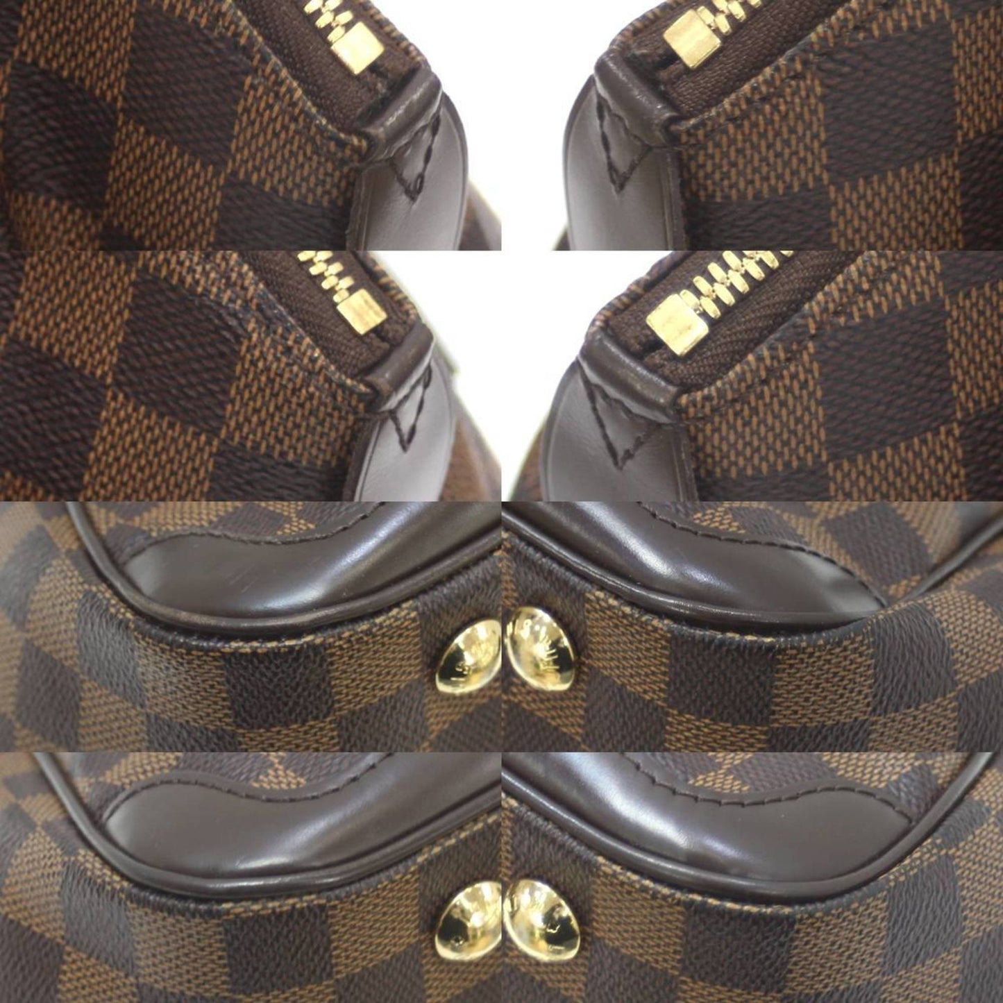 Louis Vuitton Verona, Brown, Canvas, handbag