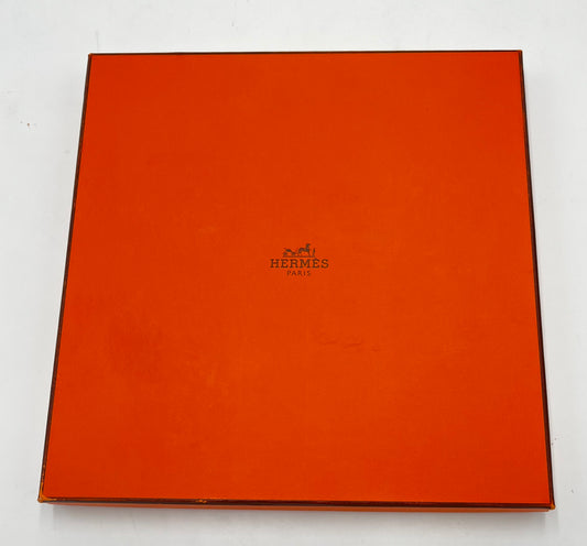 Hermes Carré 90 Silk multicolor, Orange, Silk, Scarf