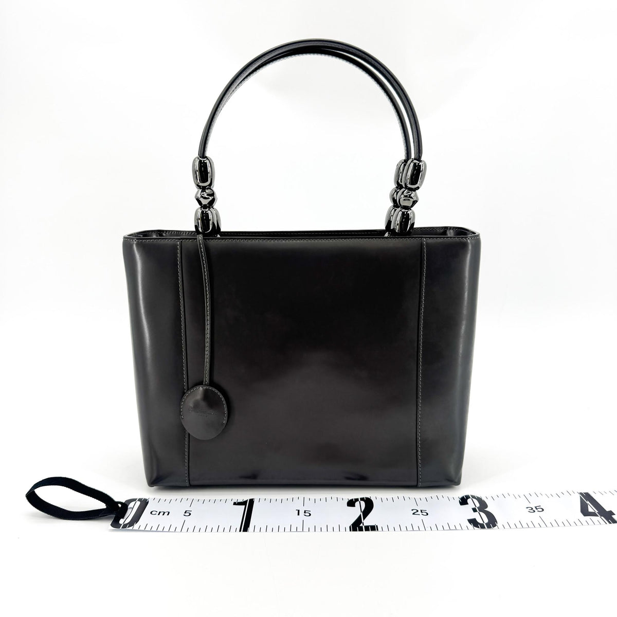 Christian Dior Malice Leather, Black, Calfskin, Handbag