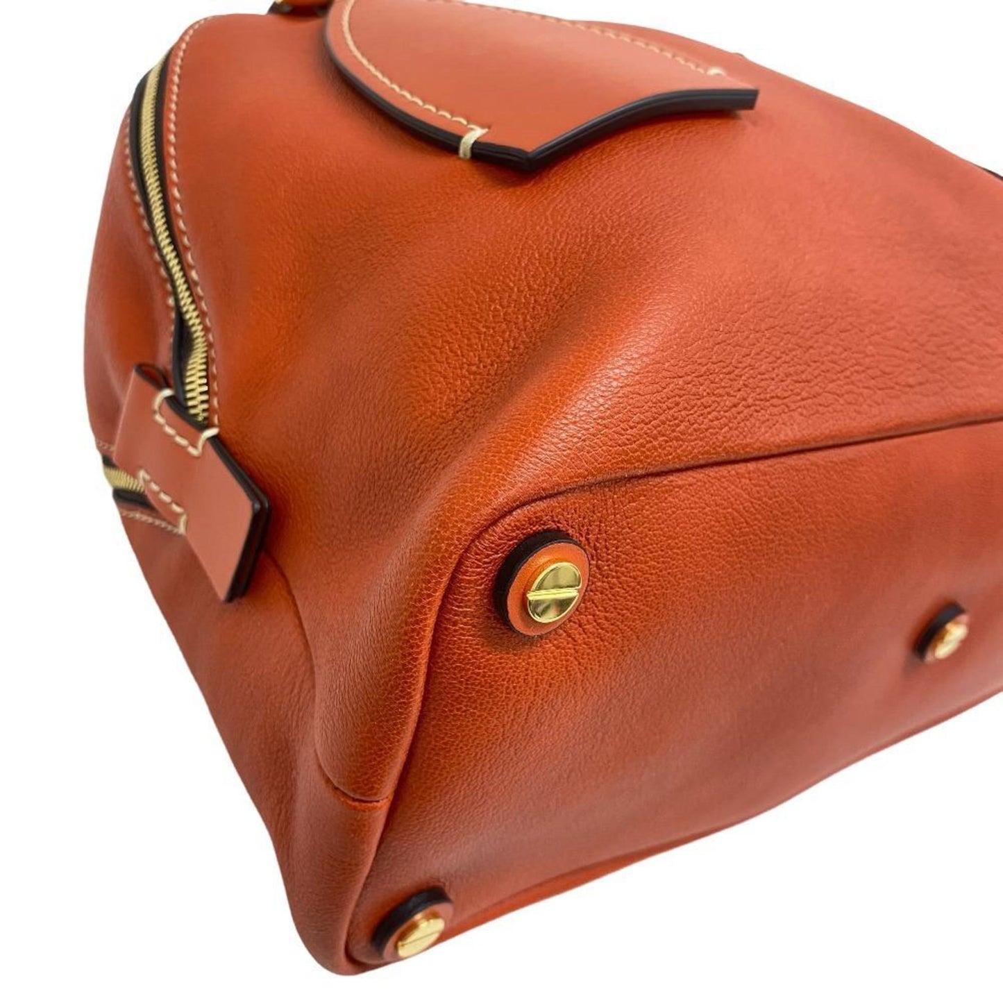 Chloé, Orange, Leather, handbag