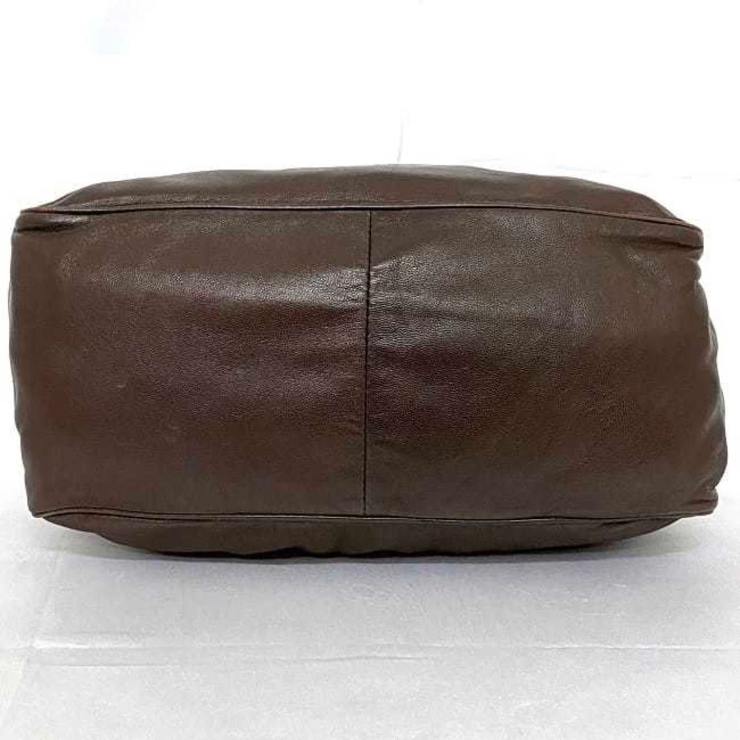 Loewe, Brown, Leather, shoulder