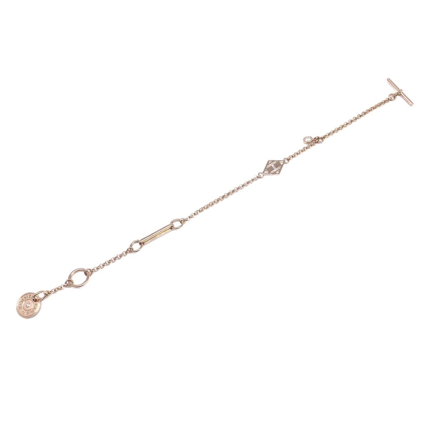 Hermès Ex-Libris, Pink, Rose Gold, bracelet