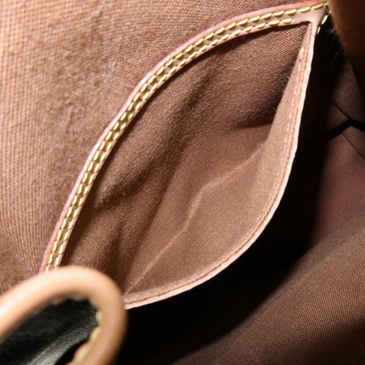 Louis Vuitton Vintage Montsouris Monogram Canvas, Brown, Canvas, Backpack