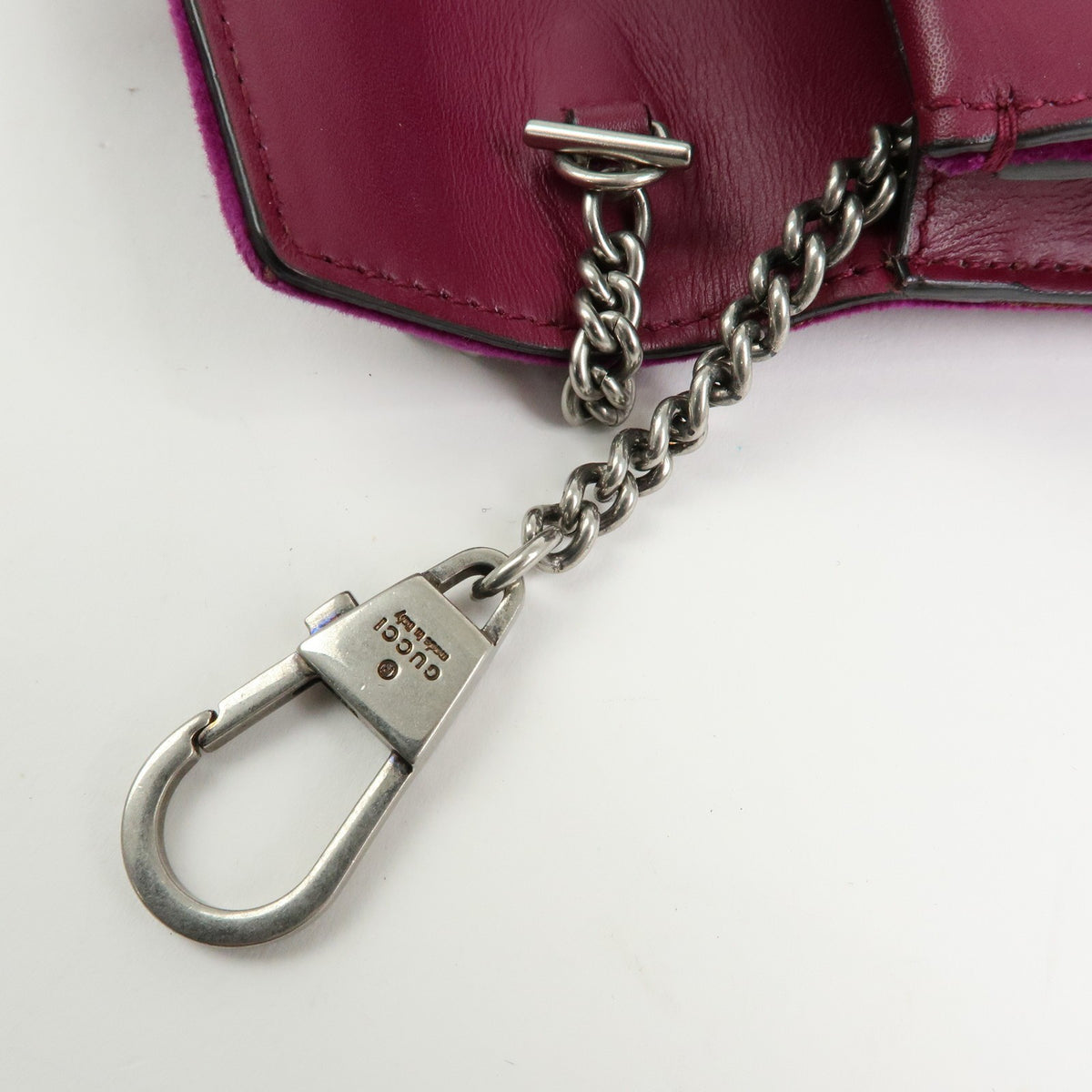 Gucci Dionysus Velvet, Purple, Velvet, Handbag