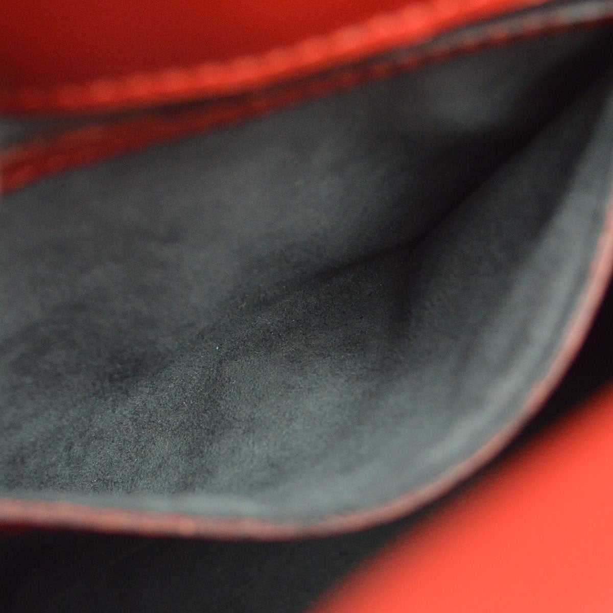 Louis Vuitton Cluny Epi Leather, Red, Leather, Shoulder Bag