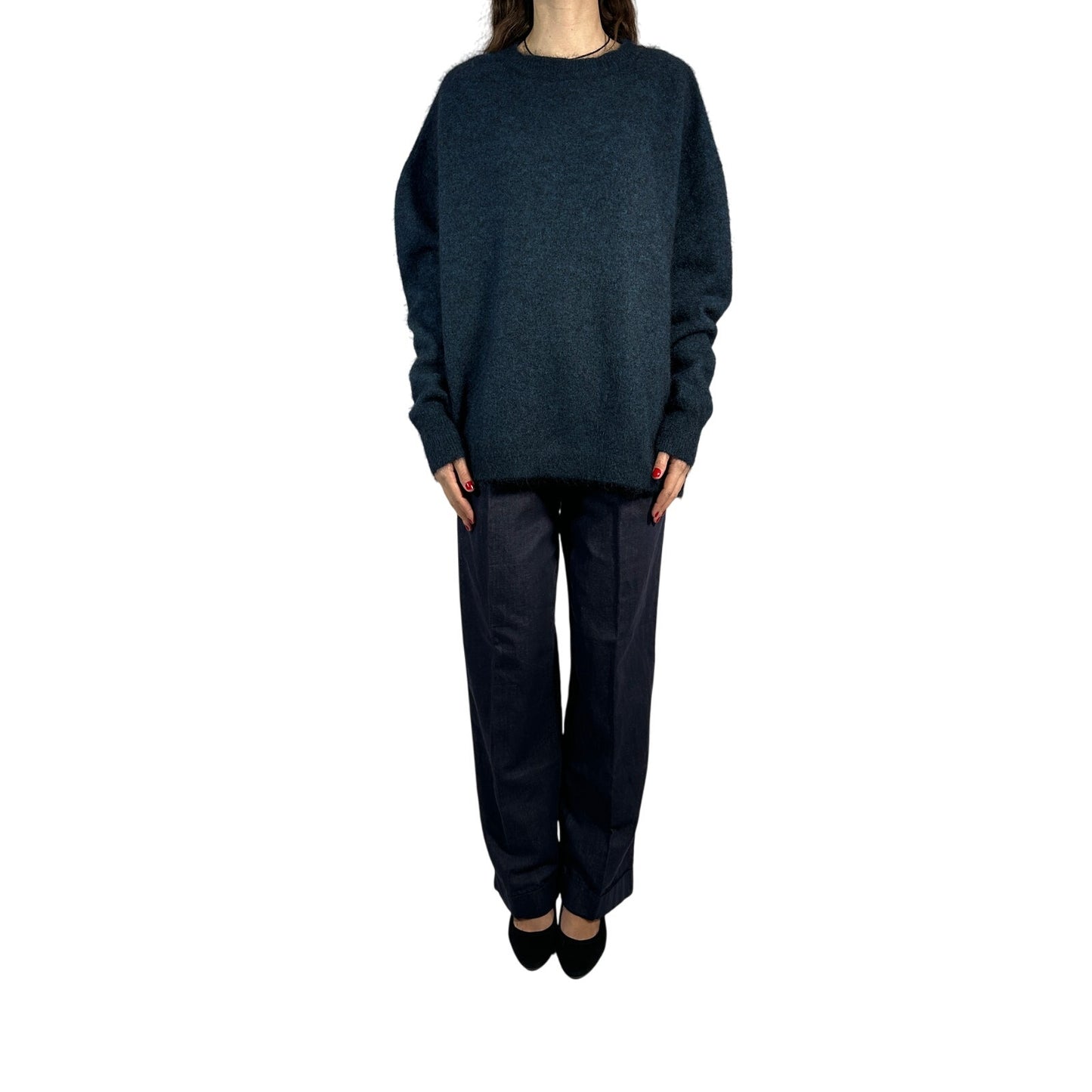 NEW ELLERY Tambourine Open Back Sweater