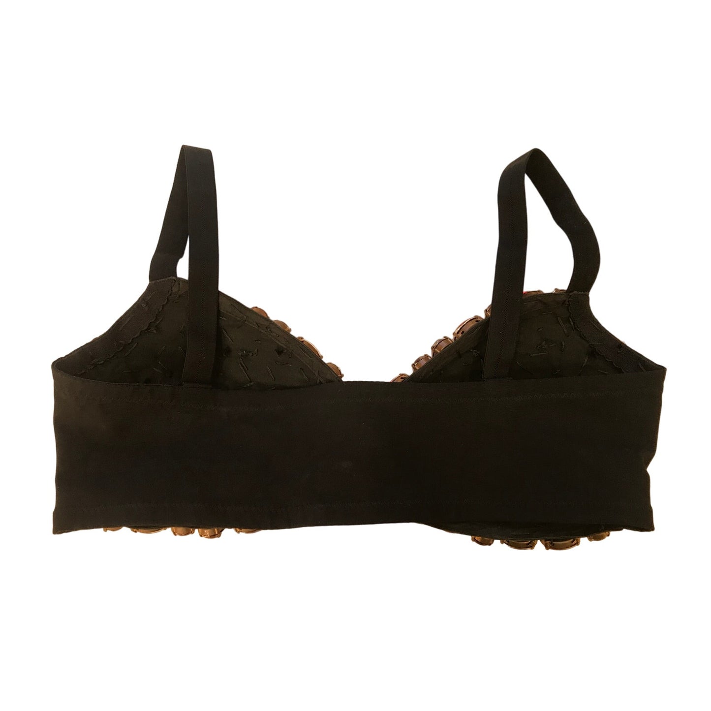 Vintage Dolce & Gabbana Gem Bra Top 42 Red