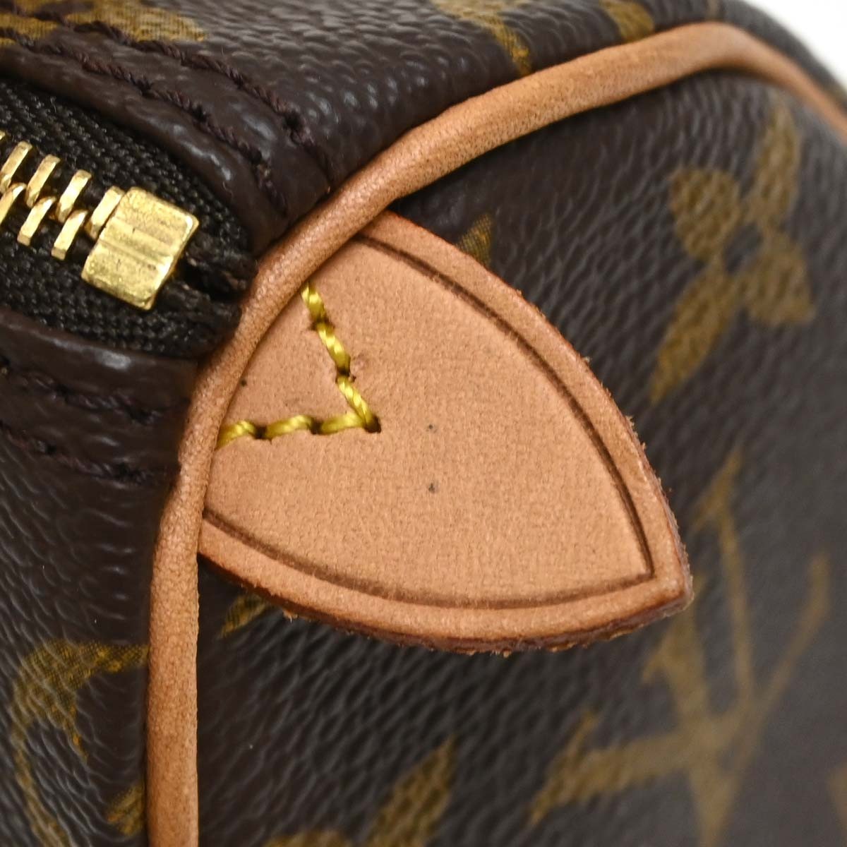 Louis Vuitton Speedy Mini HL Monogram Canvas, Brown, Canvas, Handbag