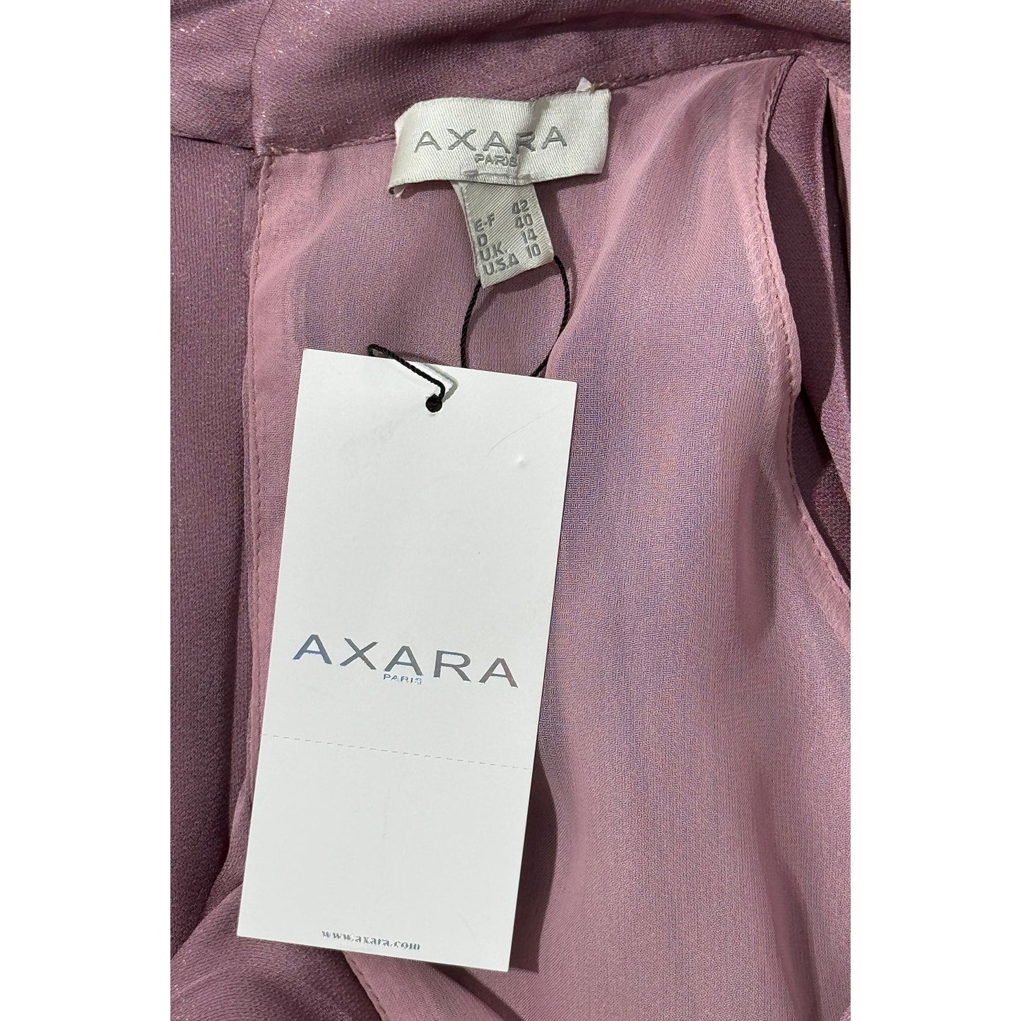 Axara Blouse Top 10 US Rose Pink NWT