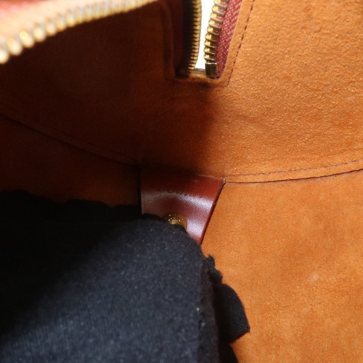 Louis Vuitton Soufflot Epi Leather, Brown, Leather, Handbag