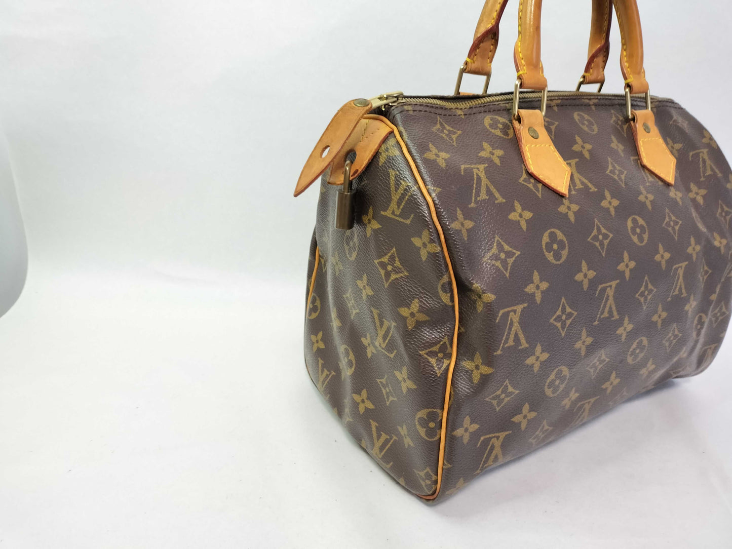 Louis Vuitton Speedy Monogram Canvas, Brown, Canvas, Handbag