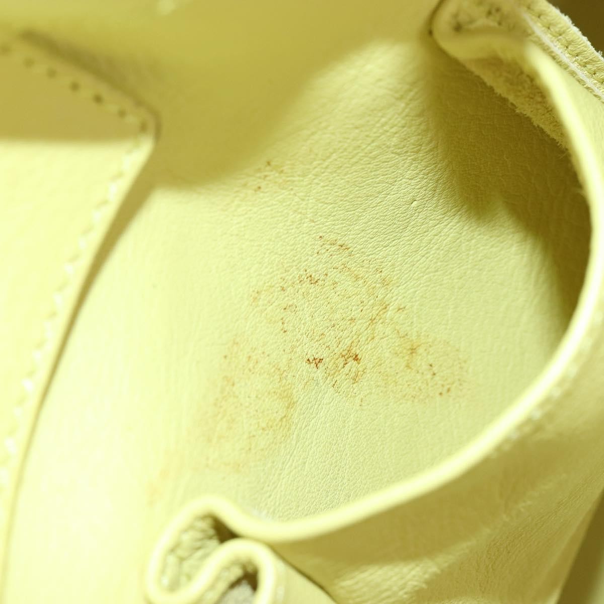 Balenciaga Papier A4 Zip Around Classic Studs Leather, Yellow, Leather, Handbag