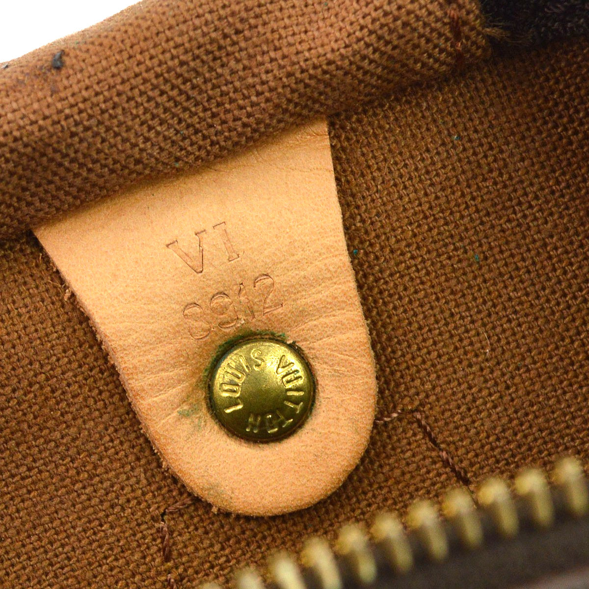 Louis Vuitton Speedy Monogram Canvas, Brown, Canvas, Handbag