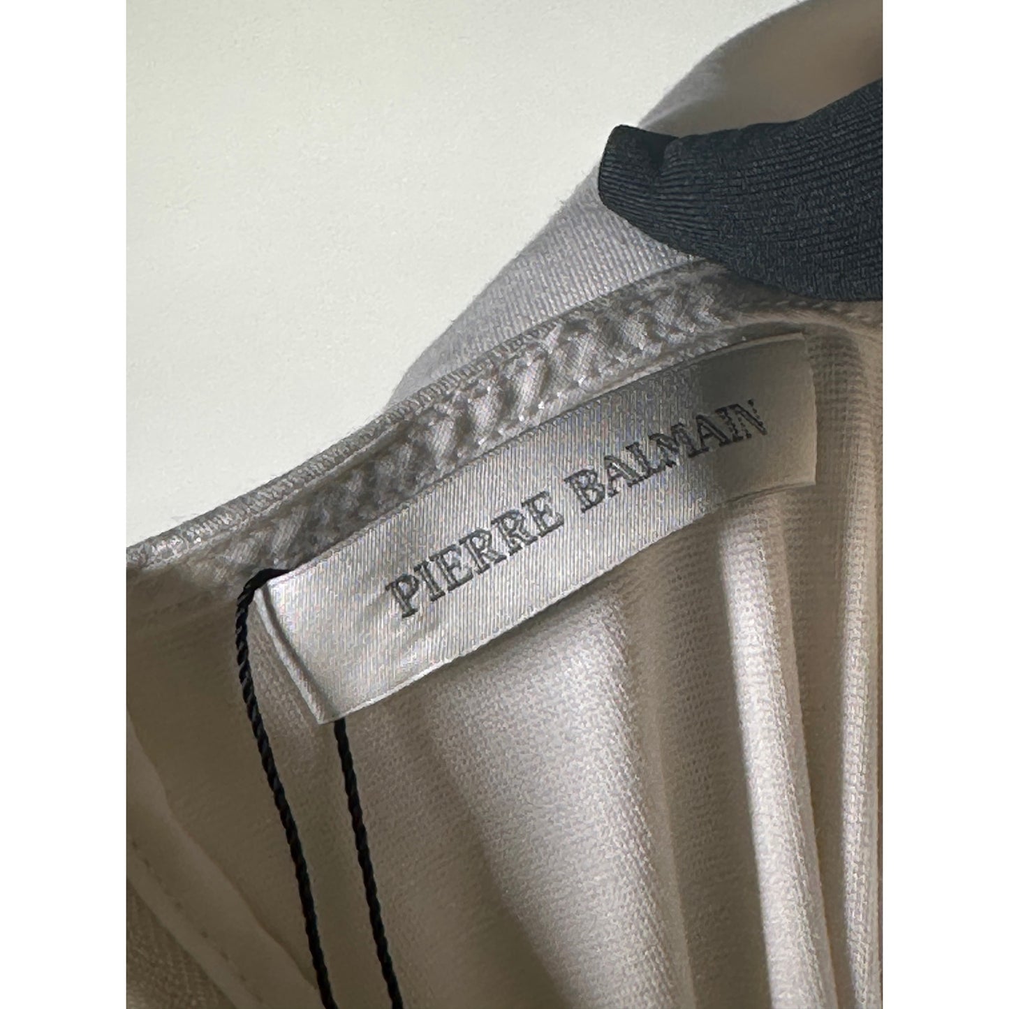 Pierre Balmain Off The Shoulder Mini Dress