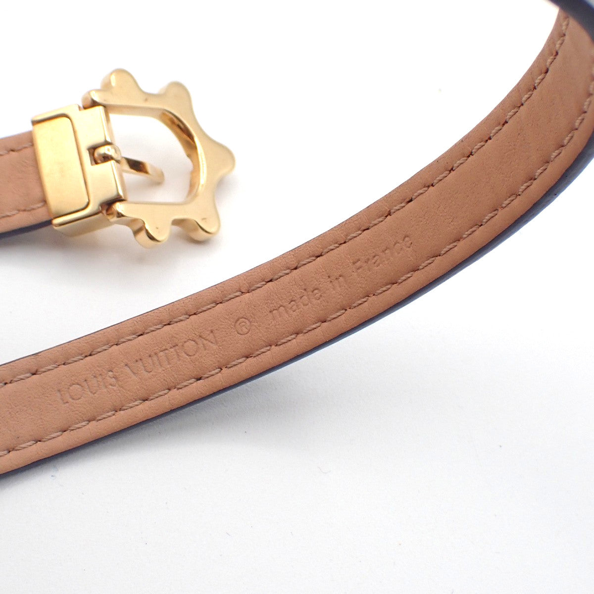 Louis Vuitton Triple Tour Monogram Vernis, Purple, Patent Leather, Bracelet