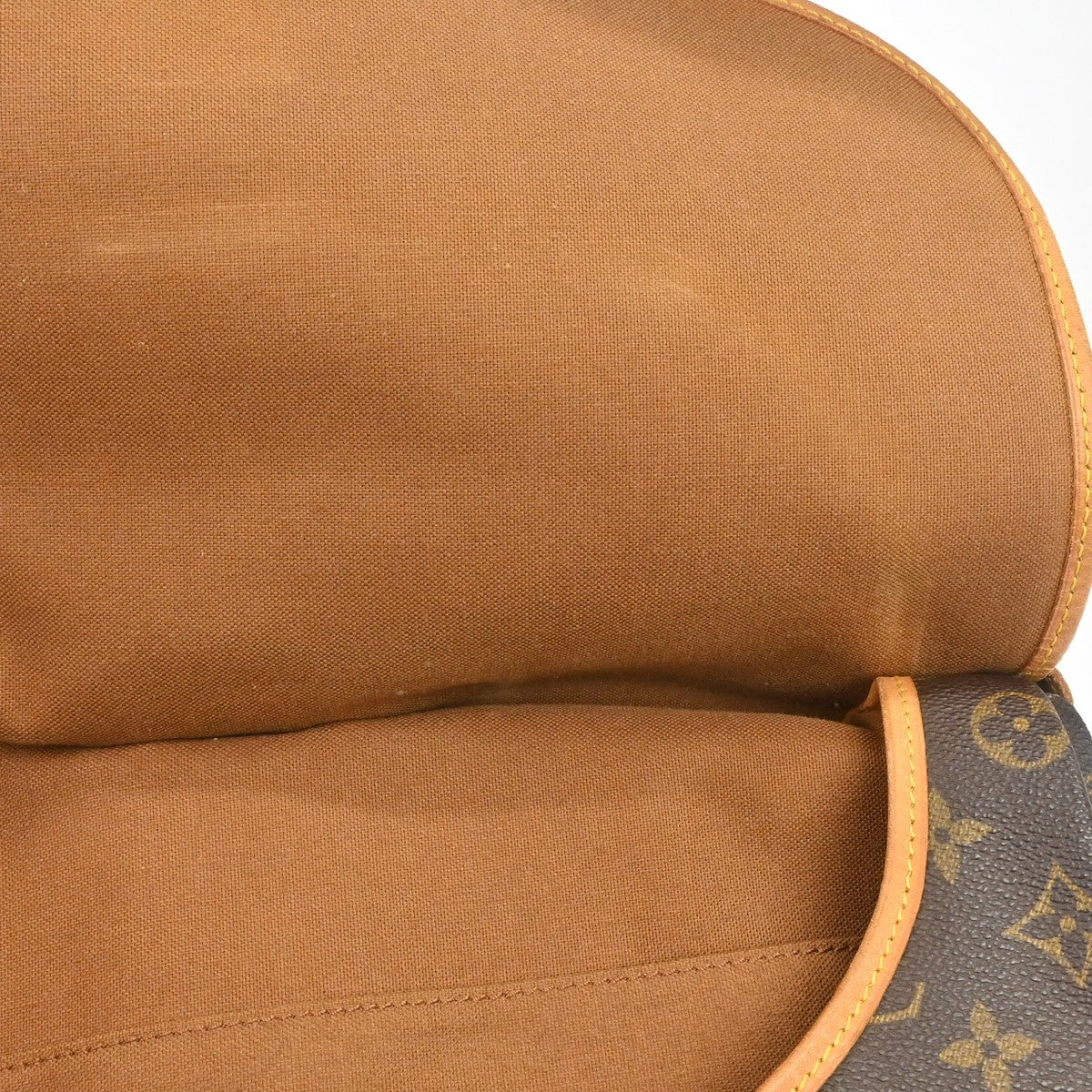 Louis Vuitton Saumur Monogram, Brown, Canvas, Shoulder Bag