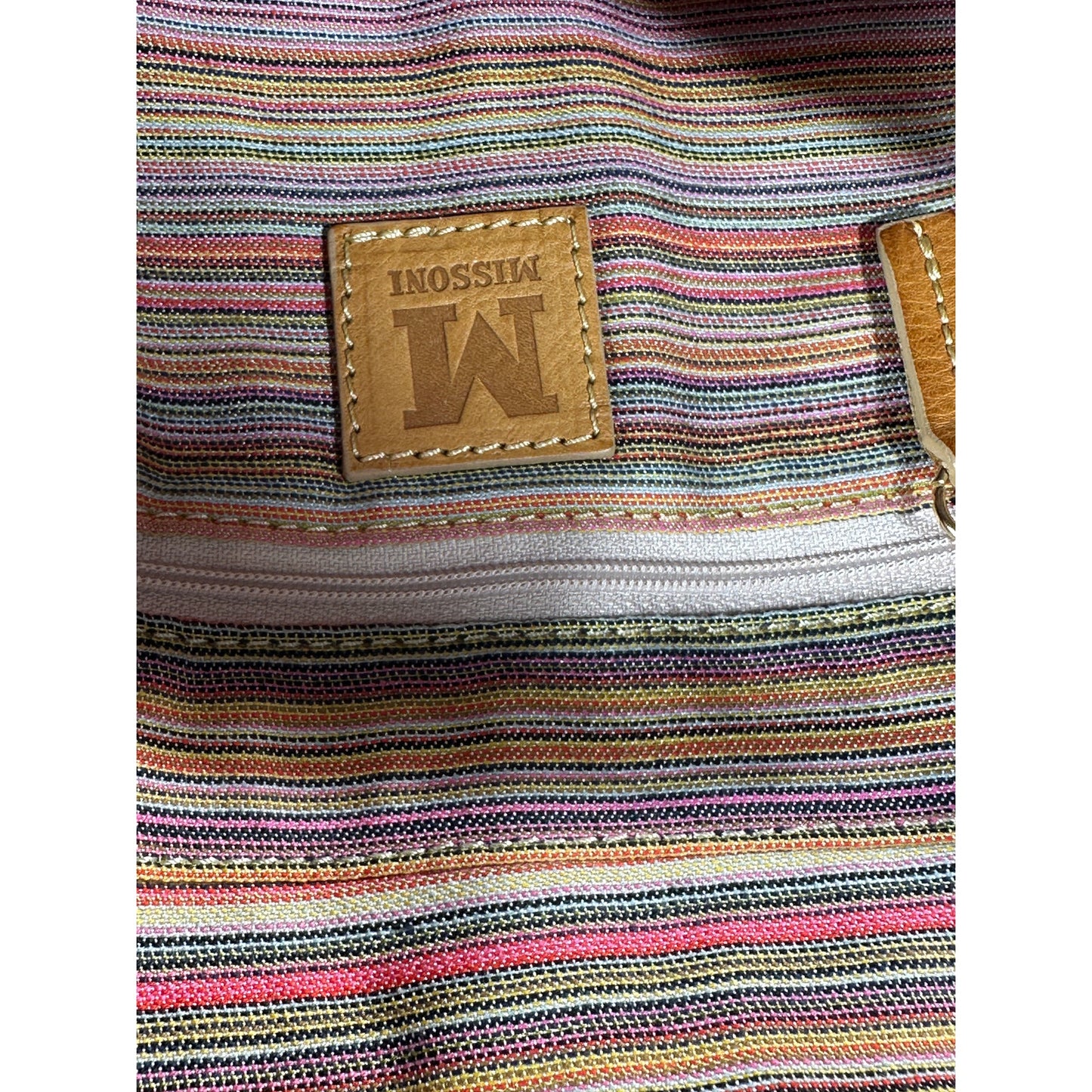 MISSONI Raffia Shoulder Bag