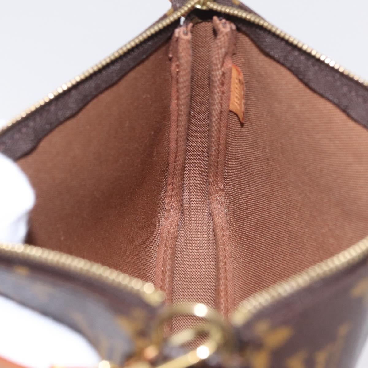 Louis Vuitton Pochette Accessoires NM Monogram Canvas, Brown, Canvas, Clutch