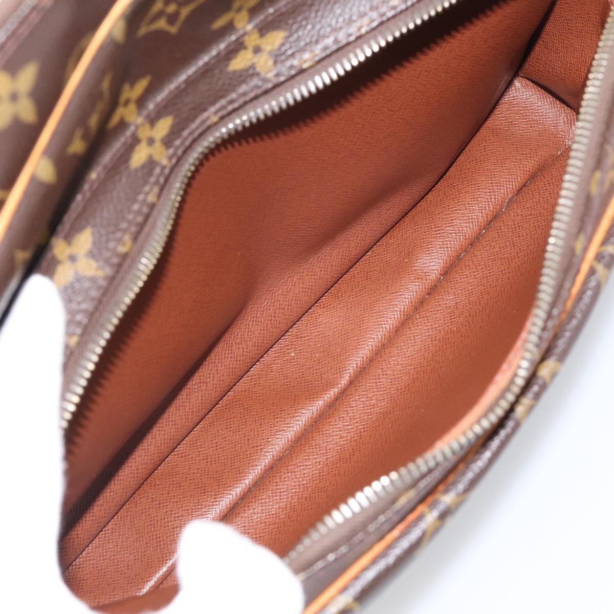 Louis Vuitton Nil Shoulder Bag Monogram Canvas, Brown, Canvas, Shoulder Bag