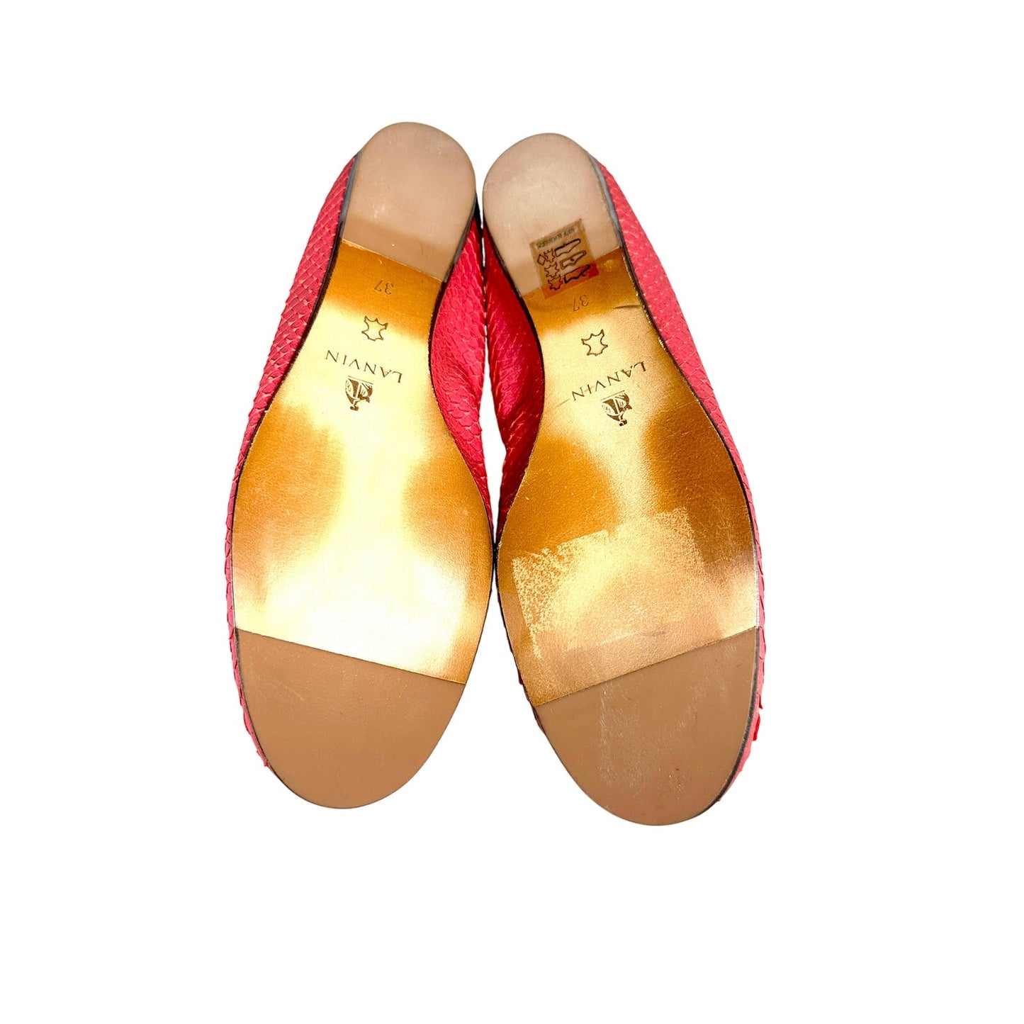 LANVIN Ballet Flats Pink EU 37 US 5