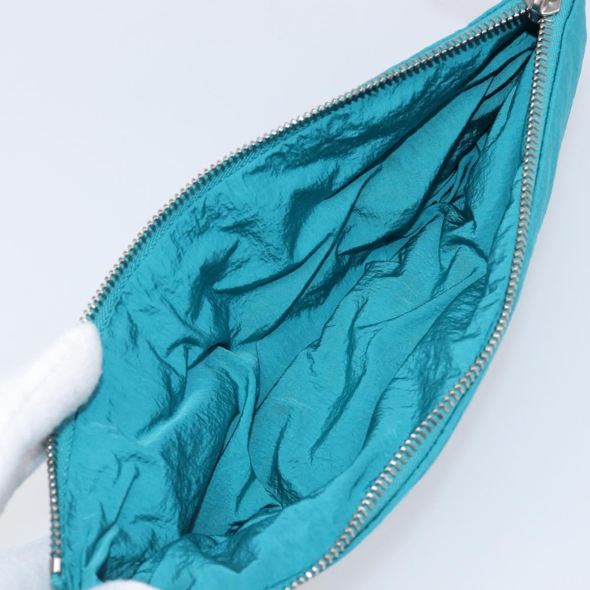 Bottega Veneta Padded Tech Cassette Intrecciato Nylon, Turquoise, Nylon, Crossbody Bag