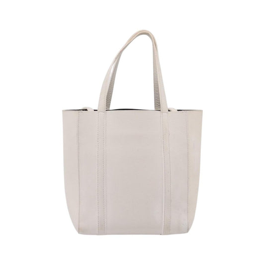 Balenciaga Everyday Leather, White, Leather, Tote Bag