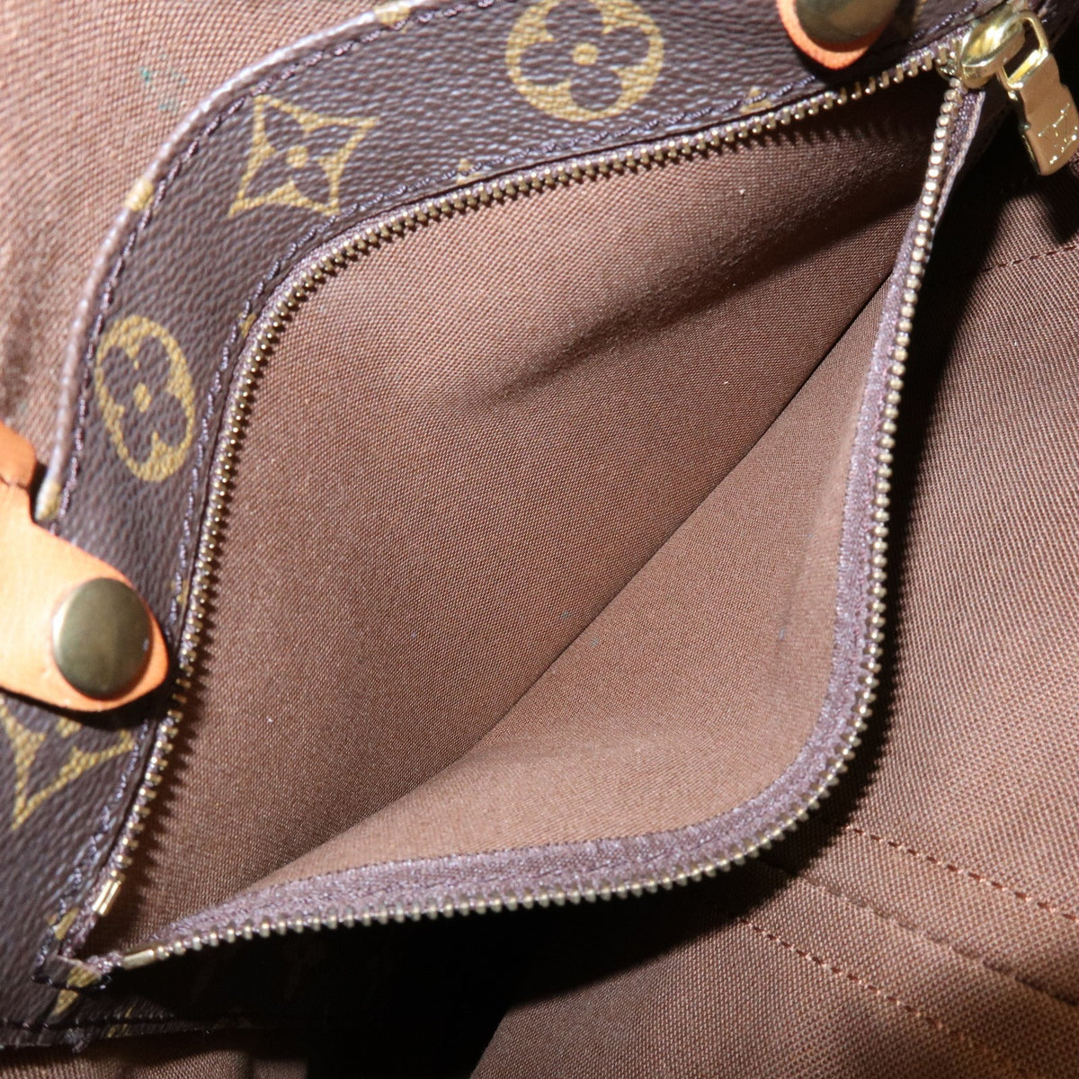 Louis Vuitton Randonnee Monogram Canvas, Brown, Canvas, Backpack