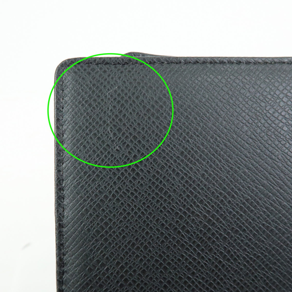 Louis Vuitton Ring Agenda Cover Taiga Leather, Gray, Leather, Briefcase