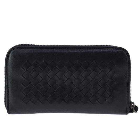 Bottega Veneta Intrecciato Long Zip Wallet - Brandsamsara