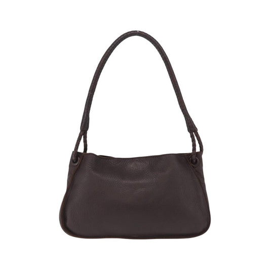 Bottega Veneta Shoulder Leather, Brown, Leather, Shoulder Bag