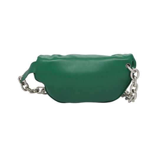 Bottega Veneta The Chain Pouch Leather, Green, Leather, Clutch