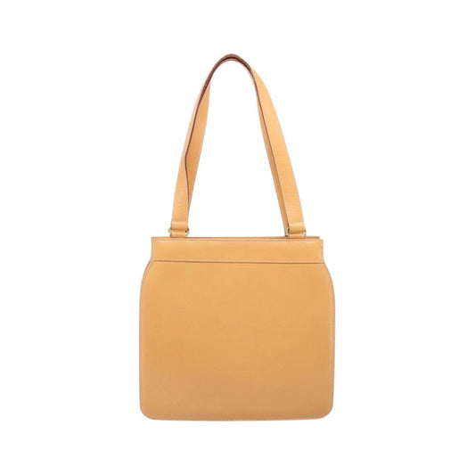 Burberry Nova Check Shoulder Bag Leather, Beige, Leather, Shoulder Bag