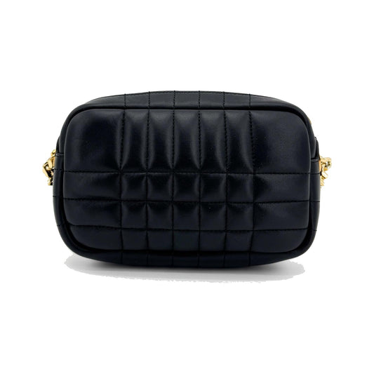 Burberry TB Camera Leather, Black, Leather, Handbag