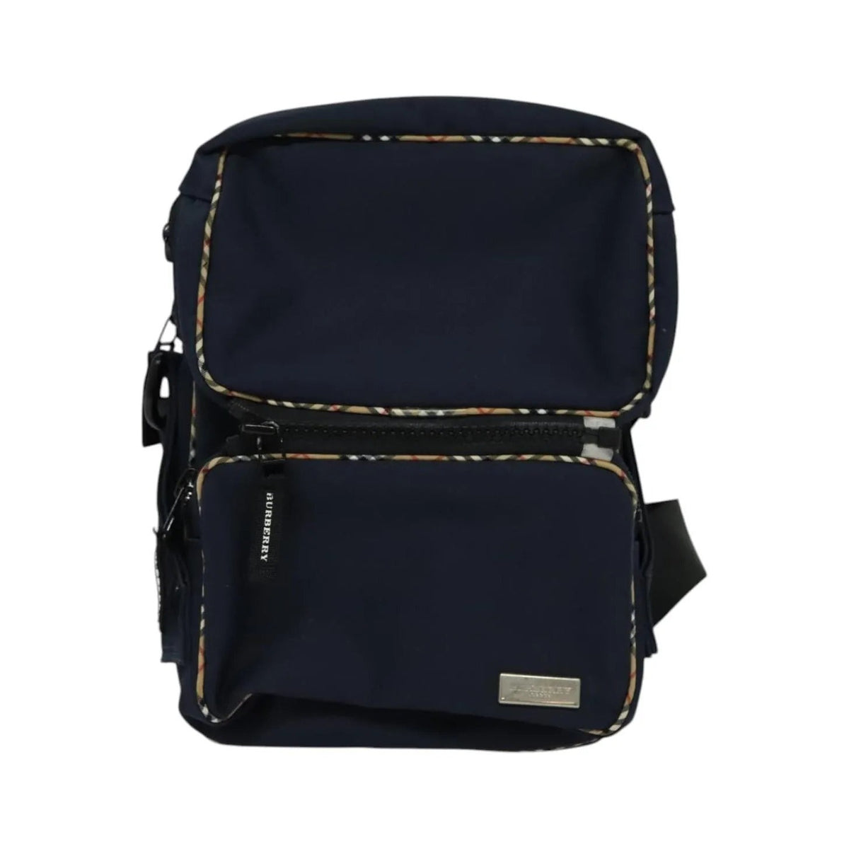 Burberry Vintage Nylon, Navy, Nylon, Shoulder Bag