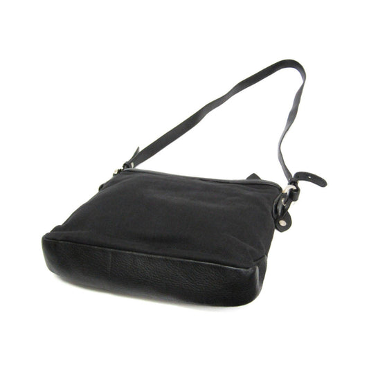 Bvlgari Open Hobo Leather, Black, Leather, Shoulder Bag