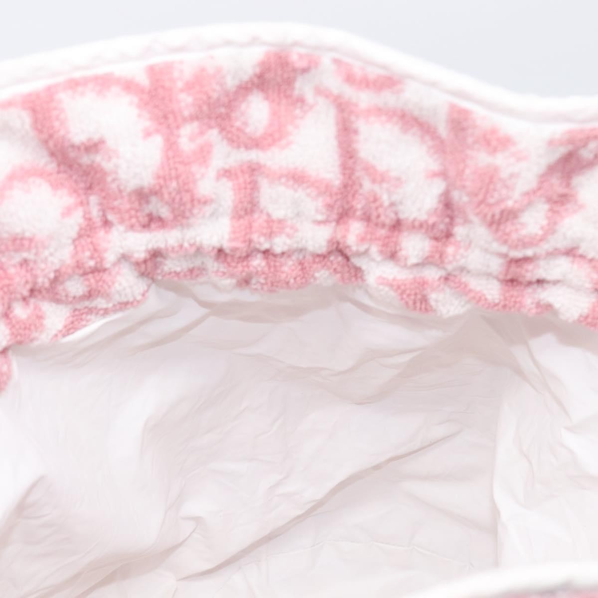 Christian Dior Trotter Clutch Trotter Canvas, Pink, Canvas, Clutch